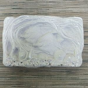 Two fish sand sculpture art